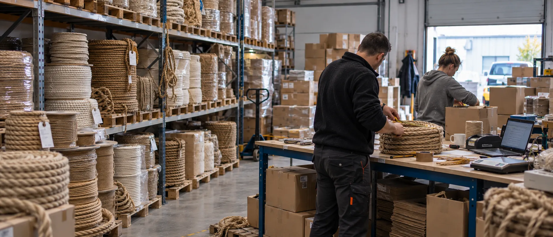 Liny naturalne w e-commerce: marka sprzedająca w całej Europie